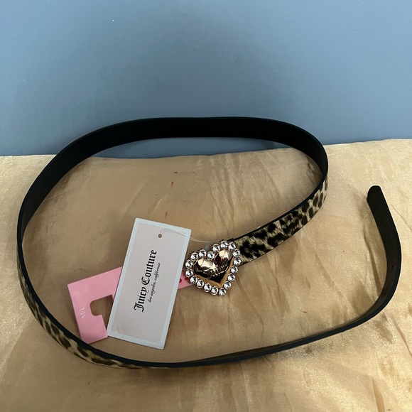 Juicy Couture animal print belt - Picture 2 of 2